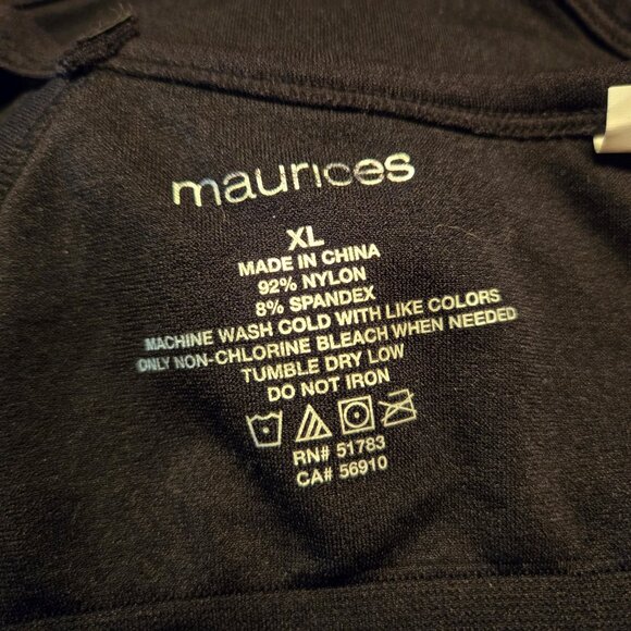 NWOT Maurices XL Bralette with removable pads - Picture 3 of 3